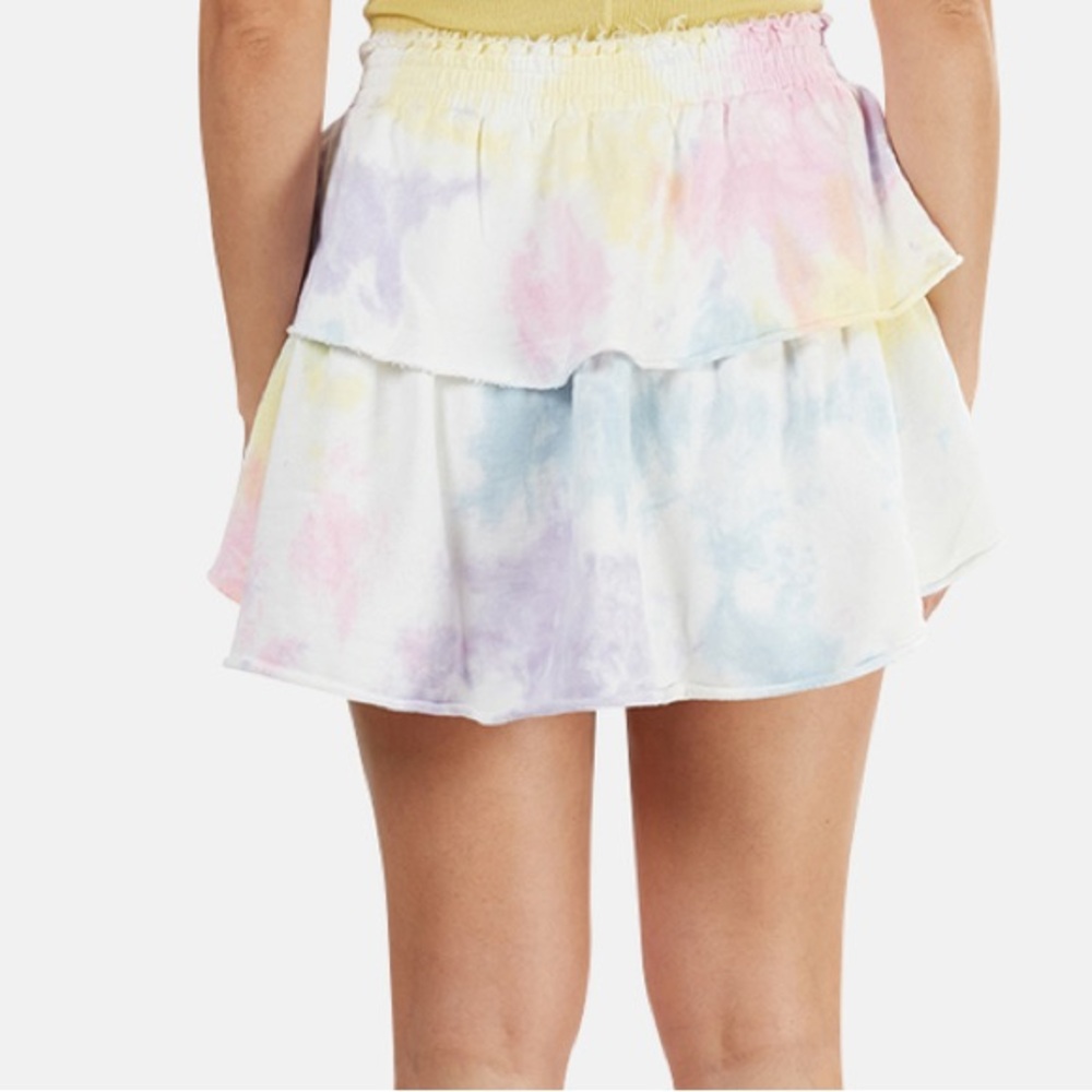 LOVE SHACK FANCY Ruffle Mini Skirt - Picture 3 of 9